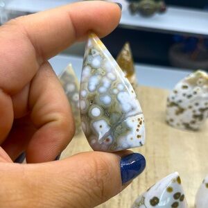 Obicular Ocean Jasper Teardrop